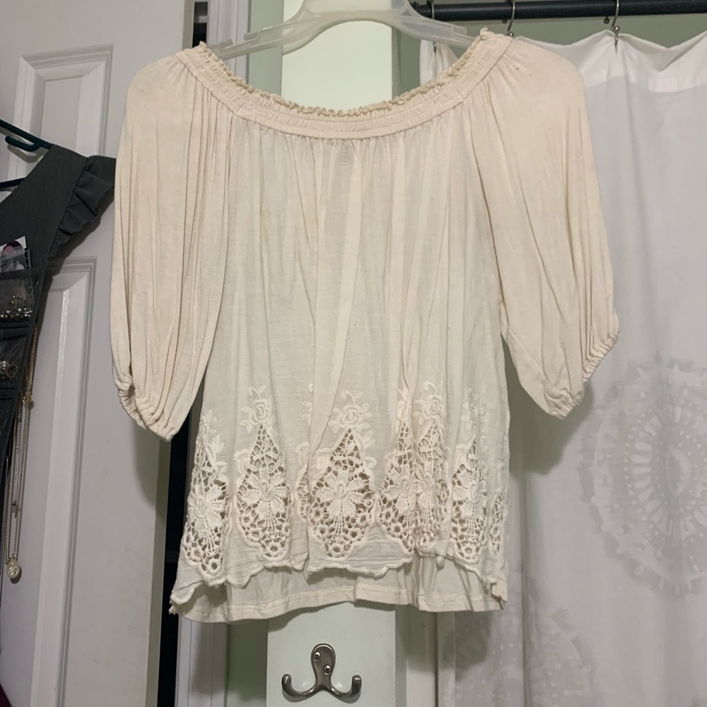 Off the shoulder top